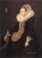 Catharina Ambos Van Der Eern retrato del Siglo de Oro holandés Frans Hals